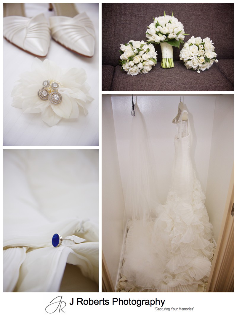 Brides wedding details - wedding photography sydney