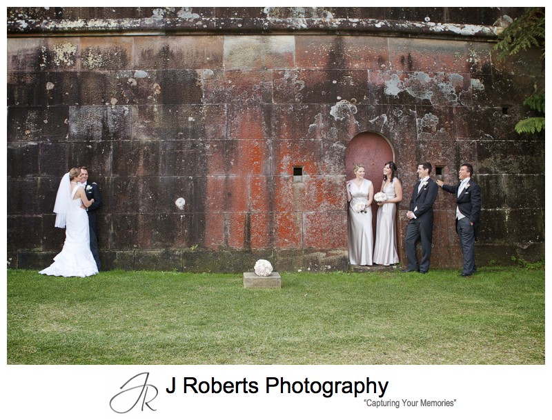 Bridal party at Gunners Barracks Mosman - wedding photography sydney