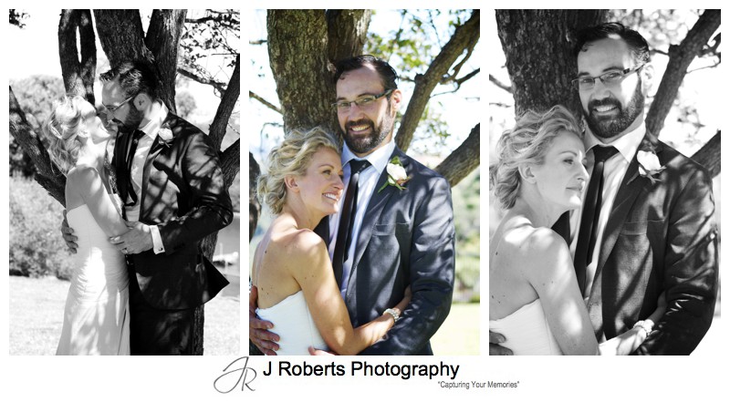 Portraits of a bridal couple - wedding photography sydney