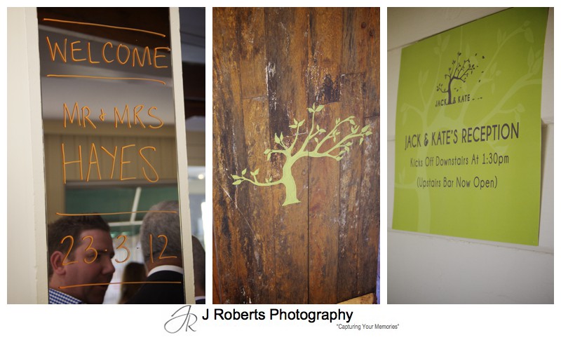 Wedding Reception at Mosman Rowing Club - wedding photography sydney