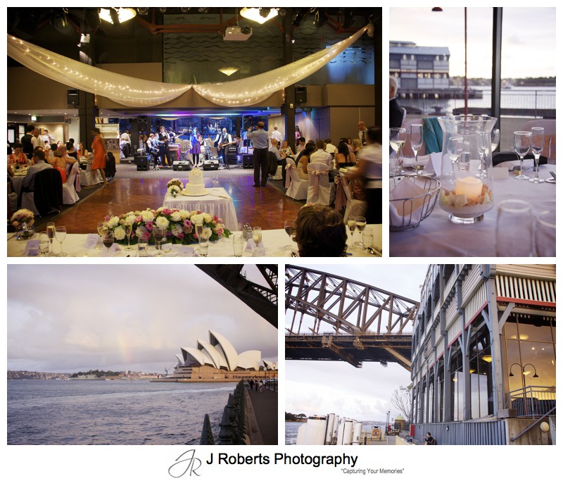 Wedding reception at Waters Edge Sydney - wedding photography sydney