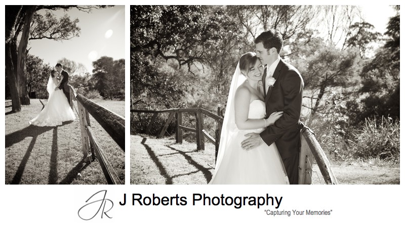 Sepia wedding portraits - wedding photography sydney