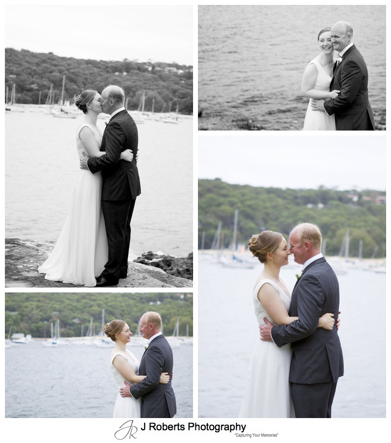 Couple portraits the island balmoral beach - wedding photography sydney