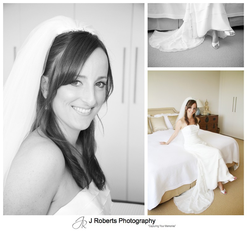 Beautiful portraits of the bride - wedding photography sydney