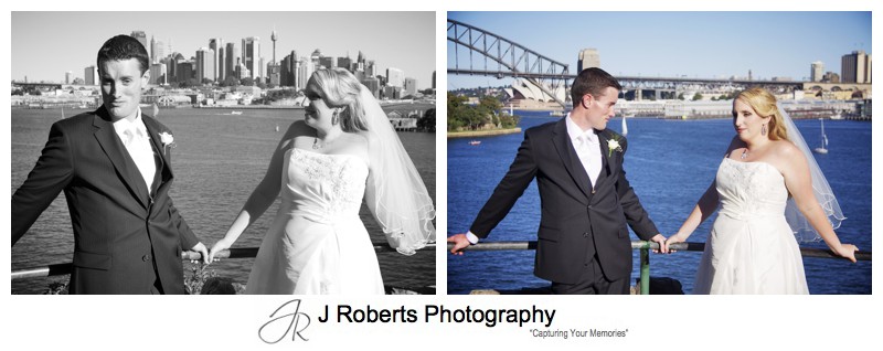 Fun photos with bride and groom - wedding photography sydney
