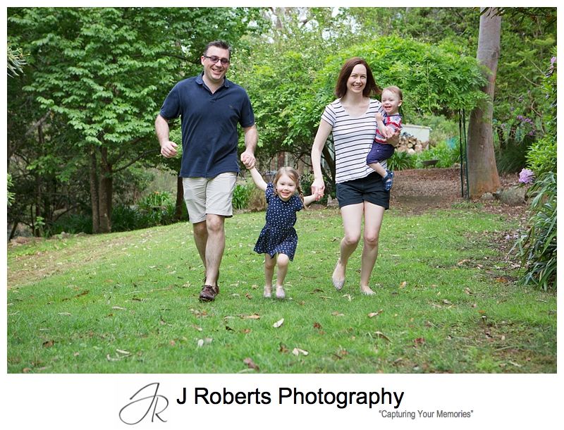 Family Portrait Photography Sydney – On location in Family home North Turramurra – House in the Bush