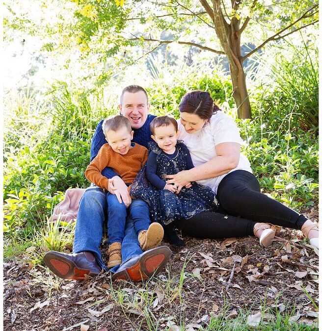 Family Portrait Photography Sydney Autumn chilly mornings at Tambourine Bay Reserve Riverview – Sydney Family Portrait Photograp